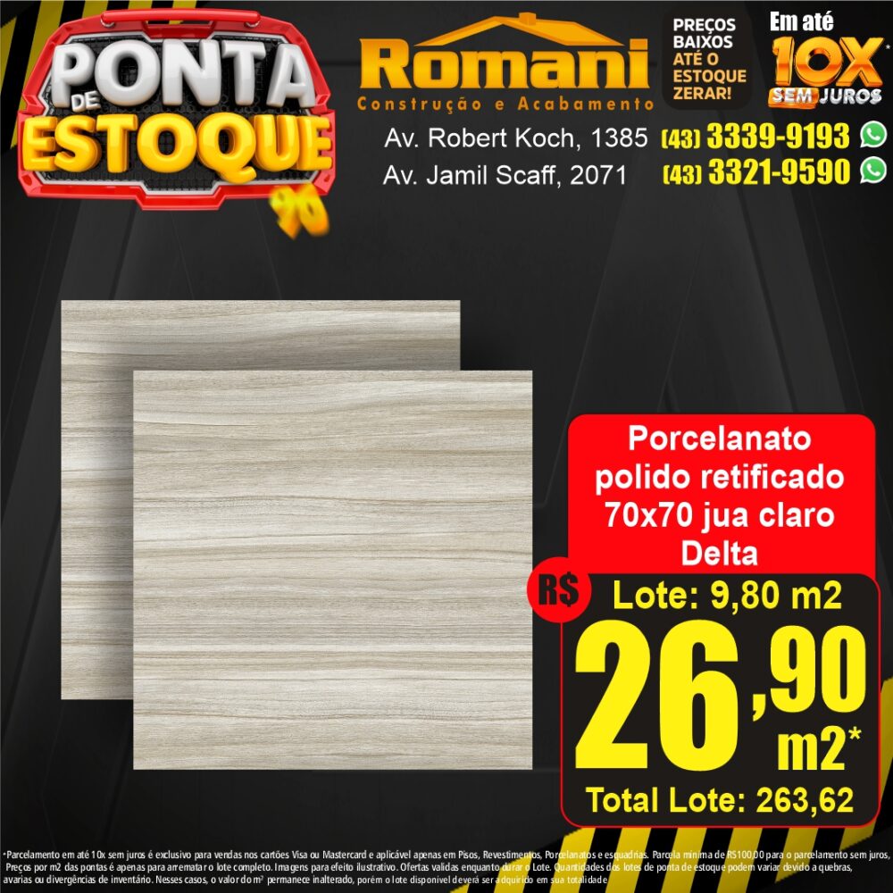 porcelanato jua claro - ponta estoque liquidacao promocao oferta