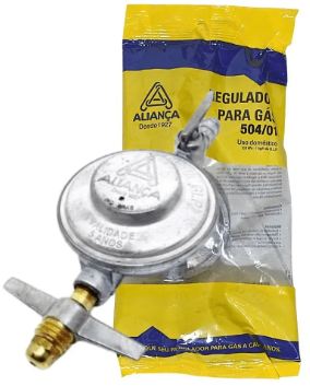 REGULADOR GAS SEM MANGUEIRA 504/01 BT ALIANCA 058555