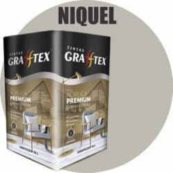 TINTA ACRILICA FOSCA PREMIUM INT/EXT 18L NIQUEL GRAFFTEX