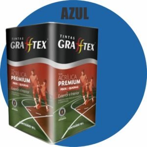 9576fe67-ca8b-4a8c-9c91-c436ee99bc9f TINTA ACRILICA FOSCA PISOS E QUADRAS PREMIUM 18L AZUL GRAFFTEX