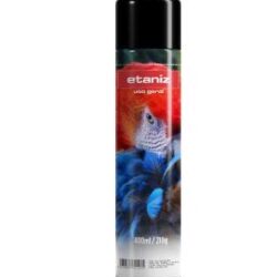 TINTA SPRAY ETANIZ 210G/400ML PRETO BRILHANTE