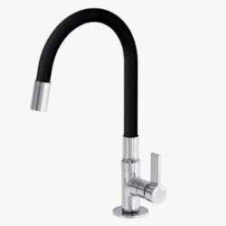 TORNEIRA COZ 2491 C70 BICA FLEX 1/4 GOURMET BANCADA RAINHA 210848