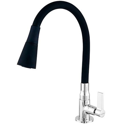 TORNEIRA 4968 C70 COZ BANC BLACK DUPLA FUNÇ RAINHA