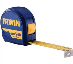 TRENA IRWIN 8M/26FT 8M X 25MM / 1" 13948