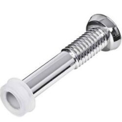 TUBO LIGAÇÃO METALIZADO AJUSTAVEL 260MM BLUKIT
