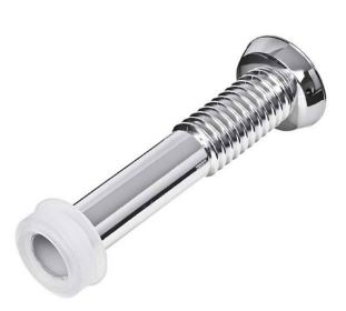 TUBO LIGAÇÃO METALIZADO AJUSTAVEL 260MM BLUKIT