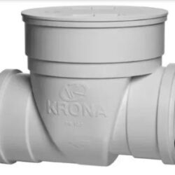 VALVULA RETENCAO ESG.100MM KRONA