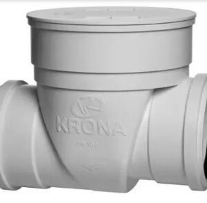VALVULA RETENCAO ESG.100MM KRONA