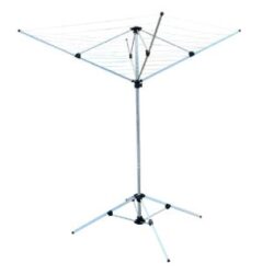 VARAL GIRATORIO PARABOLICA 9 CORDAS LUXO MOVEL ALUMINIO AFS