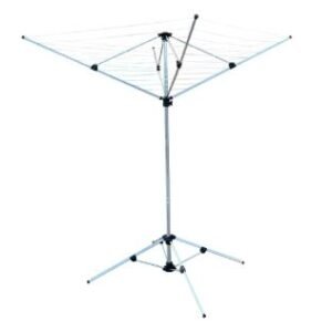 VARAL GIRATORIO PARABOLICA 9 CORDAS LUXO MOVEL ALUMINIO AFS