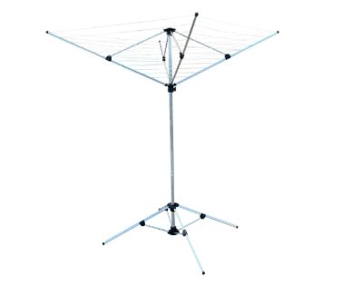 VARAL GIRATORIO PARABOLICA 9 CORDAS LUXO MOVEL ALUMINIO AFS