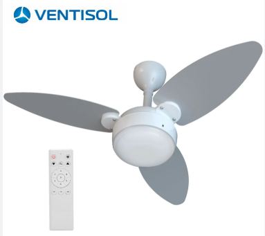 VENTILADOR ELLUZ BRANCO 3P INVERTER BIV C/ CONTROLE VENTISOL