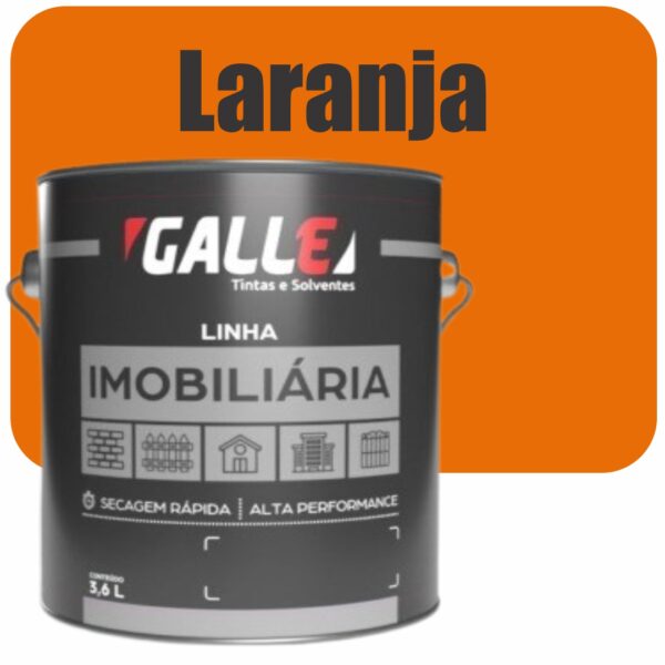 ZARCAO FUNDO 3,6L LARANJA GALLE