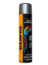 TINTA SPRAY ETANIZ ALTA TEMP 400ML. - ALUMINIO