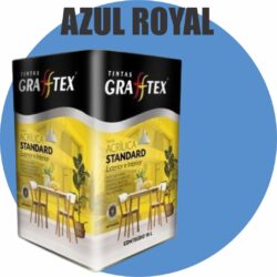 TINTA ACRILICA FOSCA STANDARD INT/EXT 18L AZUL ROYAL GRAFFTEX