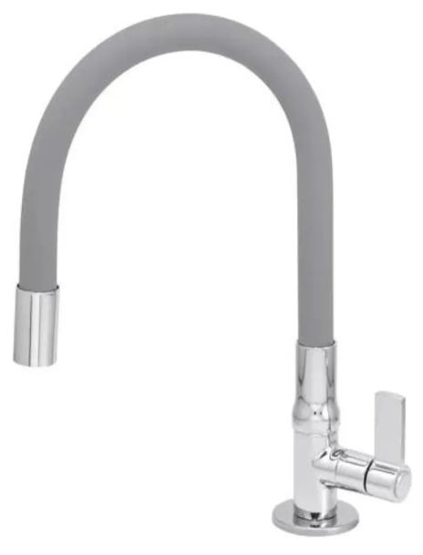 TORNEIRA COZINHA 2968 C 70 1/4 BANC CINZA RAINHA 216272