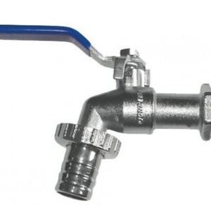 TORNEIRA ESFERA PARA JARDIM 3/4 ZAMAK COM BICO - ULTRA METAIS 004531