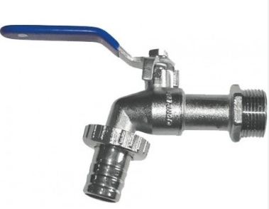 TORNEIRA ESFERA PARA JARDIM 3/4 ZAMAK COM BICO - ULTRA METAIS 004531