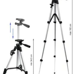 TRIPE TELESCOPICO 34-102CM UNIVERSAL PARA NIVEL ESTABILIZADO TRIPOD