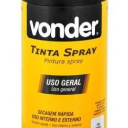 TINTA SPRAY PRETO FOSCO 350ML/250G VONDER