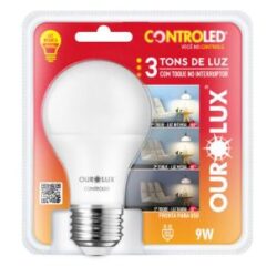 LAMP CONTROLED 3 TONS 9W BIV 6500K OUROLUX 20495