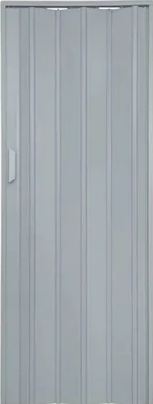 PORTA SANFONADA PREMIUM 84CM 2,10M CINZA BARIRI