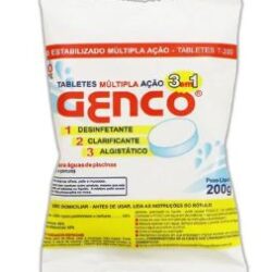 ACIDO TRICLOROISOCIANURICO TABLET 3 EM1 200G GENCO