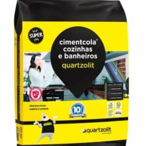 ARGAMASSA SUPER COZINHAS E BANHEIROS 20KG QUARTZOLIT