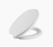 ASSENTO SANITARIO ALMOFADADO CLASSIC PLAST BRANCO ATLAS