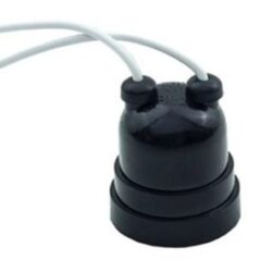 BOCAL COM RABICHO TERMOPLASTICO PR E27 FERTAK 8225