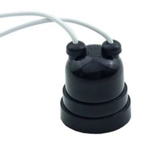 BOCAL COM RABICHO TERMOPLASTICO PR E27 FERTAK 8225