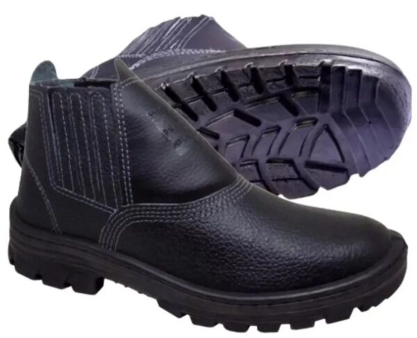 BOTINA ELASTICO SEGURANÇA 36 C/ BICO PVC CARTOM
