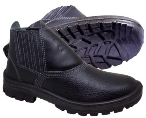 BOTINA ELASTICO SEGURANÇA 37 C/ BICO PVC CARTOM