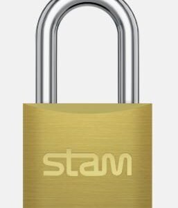 CADEADO 50 MM - ZAMAC ( E-COAT ) STAM 00414