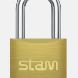 CADEADO 50 MM - ZAMAC ( E-COAT ) STAM 00414