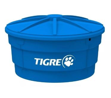 CAIXA D'AGUA C/TAMPA 500L TIGRE