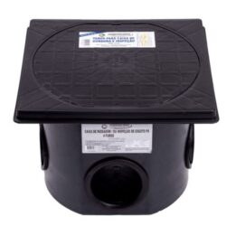 CAIXA INSPECAO PASSAGEM ESG. 04 FUROS 30X25 BREC