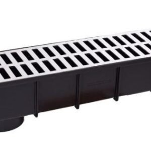 55d44b6a-0d16-43c4-b50c-a55a678b1237 CAIXA COLETORA COM GRELHA DE ALUMINIO 15X50 BREC