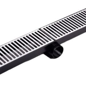 0596e16a-665f-4e8d-9452-a2d141a93b91 CAIXA COLETORA COM GRELHA DE ALUMINIO 20X100 BREC