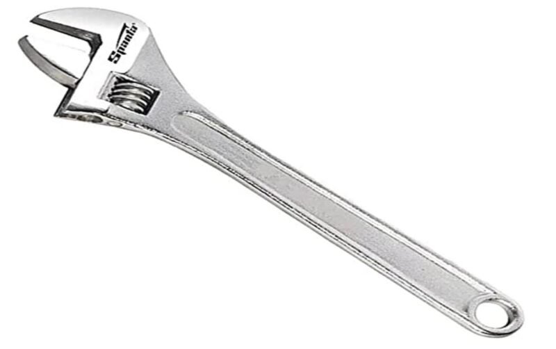 CHAVE CROMADA INGLESA SPARTA Nº 8 200MM 1552555