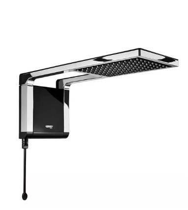 CHUVEIRO ACQUA STORM ULTRA BLACK CROMADO 220 7800 LORENZETTI 7510054