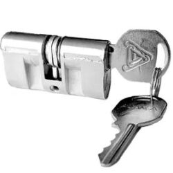 CILINDRO FECHADURA ROSCADO C 400 CROMADO ALIANÇA