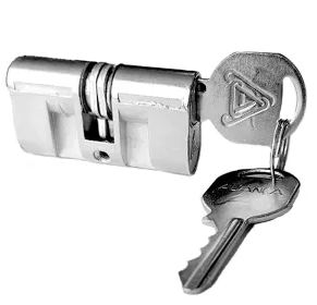 CILINDRO FECHADURA ROSCADO C 400 CROMADO ALIANÇA