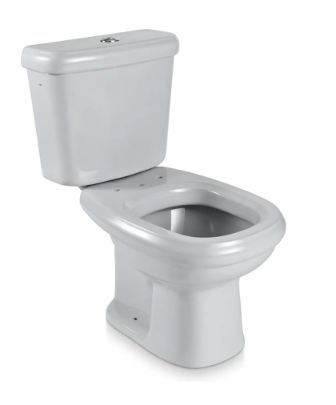 KIT BACIA (IP5103) + CAIXA ACOPLADA (IC5403) SABATINI CINZA ICASA