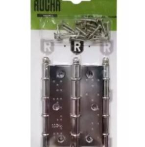 CJ DOBRADIÇA P/PORTA C.BOLA AFC 3.1/2 3PCS ROCHA S1033AFC