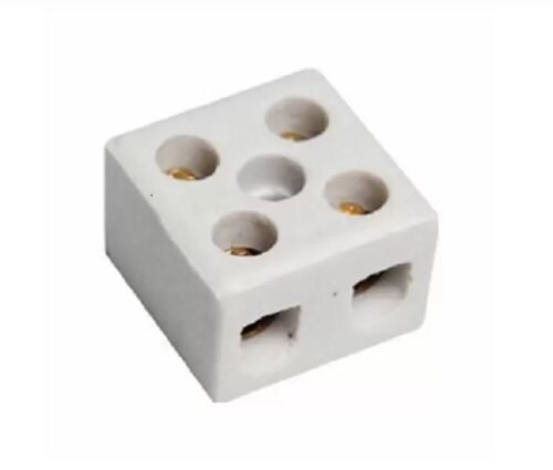 CONECTOR PORCELANA 16MM BIPOLAR 2P FERTAK 8203