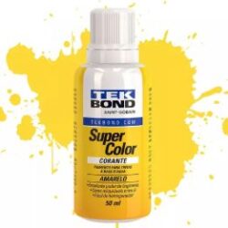 CORANTE LIQUIDO SUPER COLOR 50ML AMARELO TEKBOND