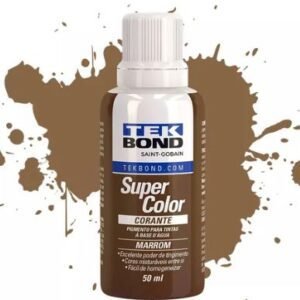 CORANTE LIQUIDO SUPER COLOR 50ML MARROM TEKBOND