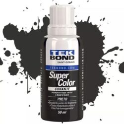 CORANTE LIQUIDO SUPER COLOR 50ML PRETO TEKBOND