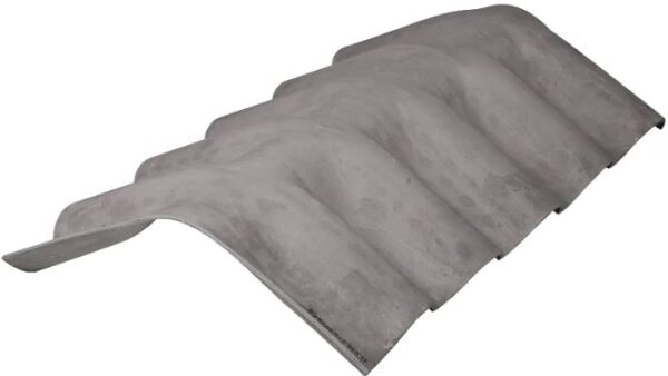 CUMEEIRA PARA TELHA ONDULADA 6MM 1,10M 25G BRASILIT